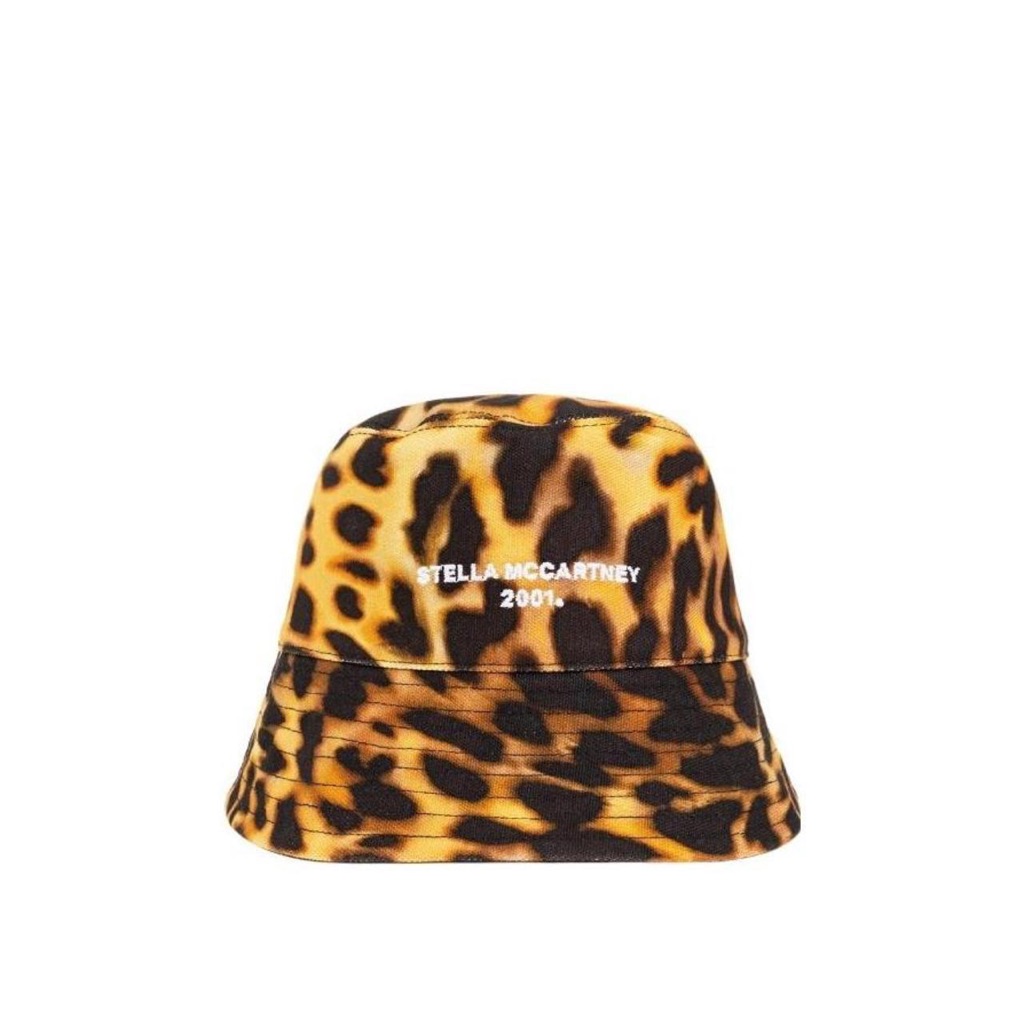 Brand New Stella Mccartney Leopard Print Bucket Hat